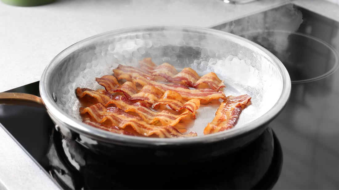 close up of baking cooking in a pan on a stove