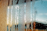 window foggy with humidity